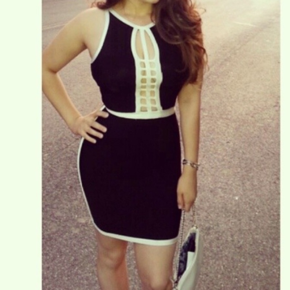 Bebe bandage dress